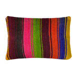 Vintage turkish kilim cushion cover 30x50cm