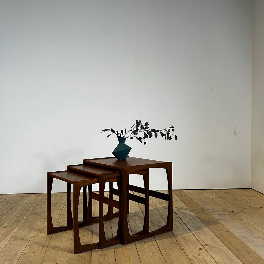 Nested tables Quadrille in teak G Plan, 1960s