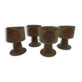 Set de 4 coupes en grés Tremar