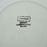 Set of 6 plates Digoin Sarreguemines