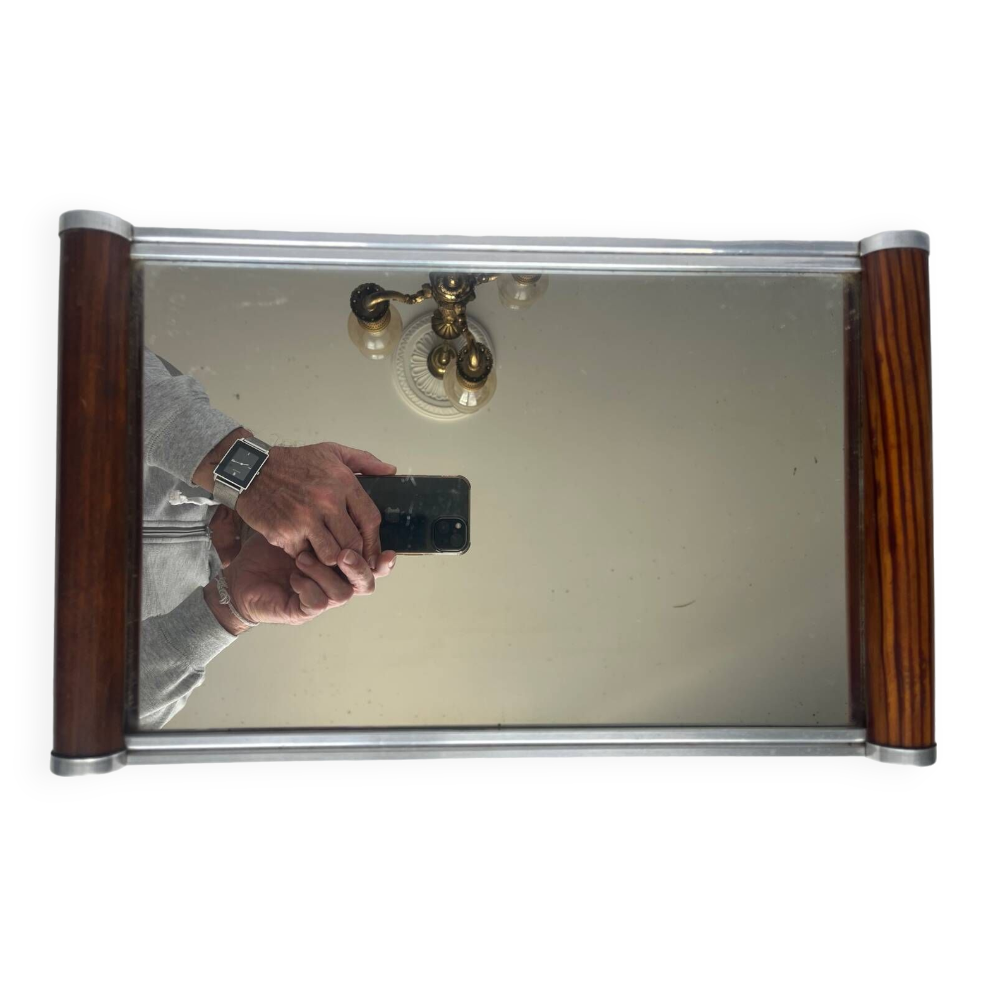 Art deco mirror tray