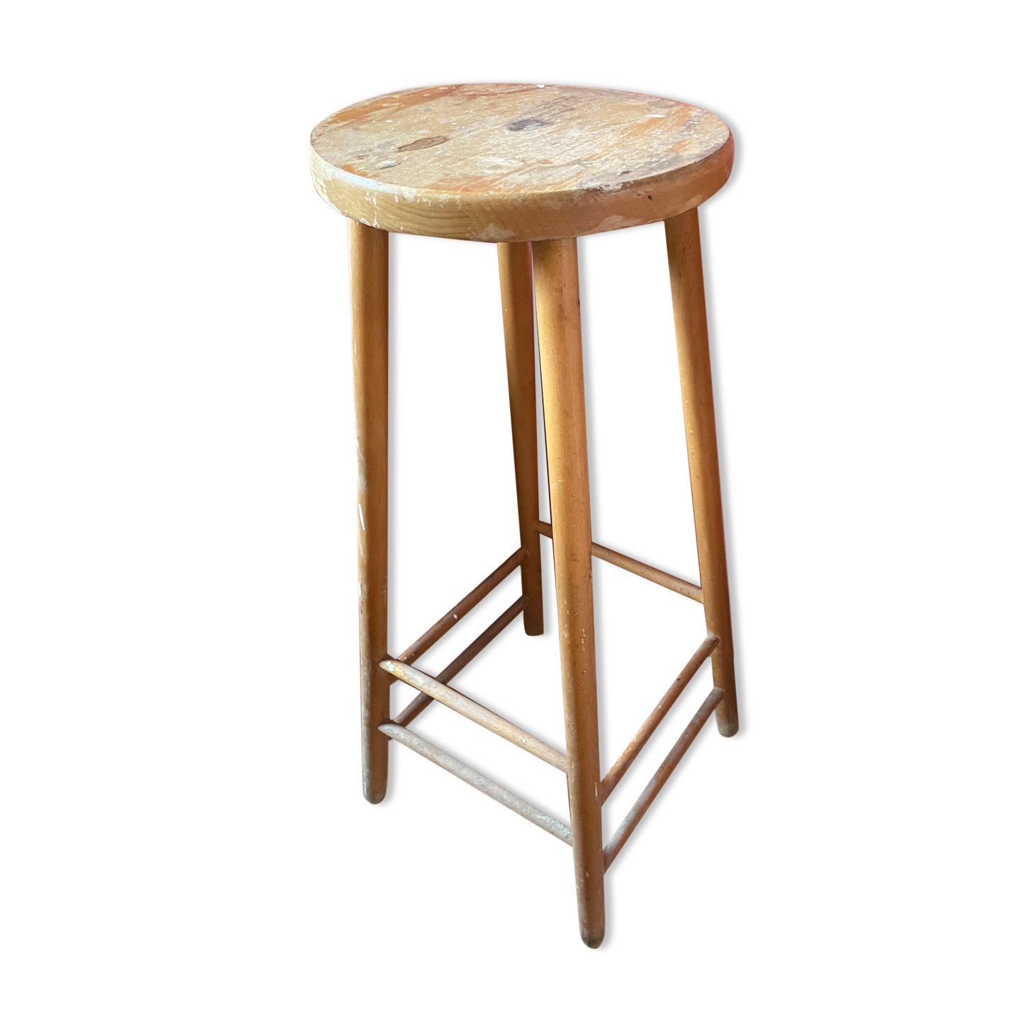 Wooden stool