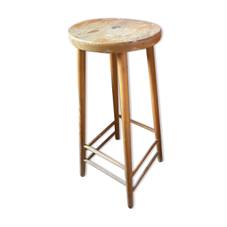 Wooden stool