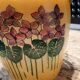 Art nouveau glass cookie jar