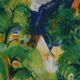 Paul Collomb: Path in Summer, original signed lithograph.