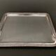 Louis XVI style silver metal tray late 19th century Plateado Orbisa