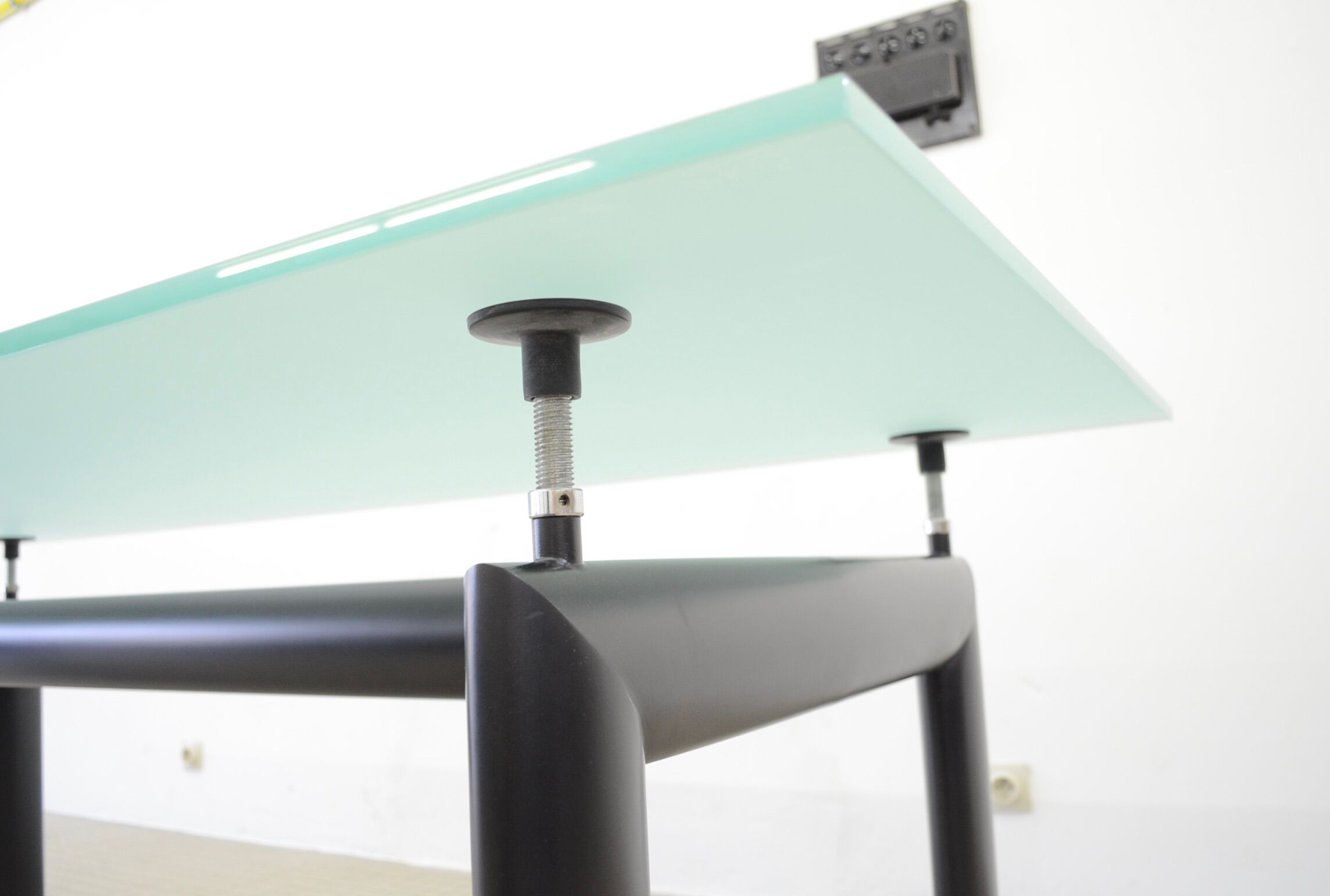 Dining table LC6 by Le Corbusier, Cassina edition 1928