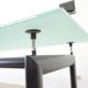 Dining table LC6 by Le Corbusier, Cassina edition 1928