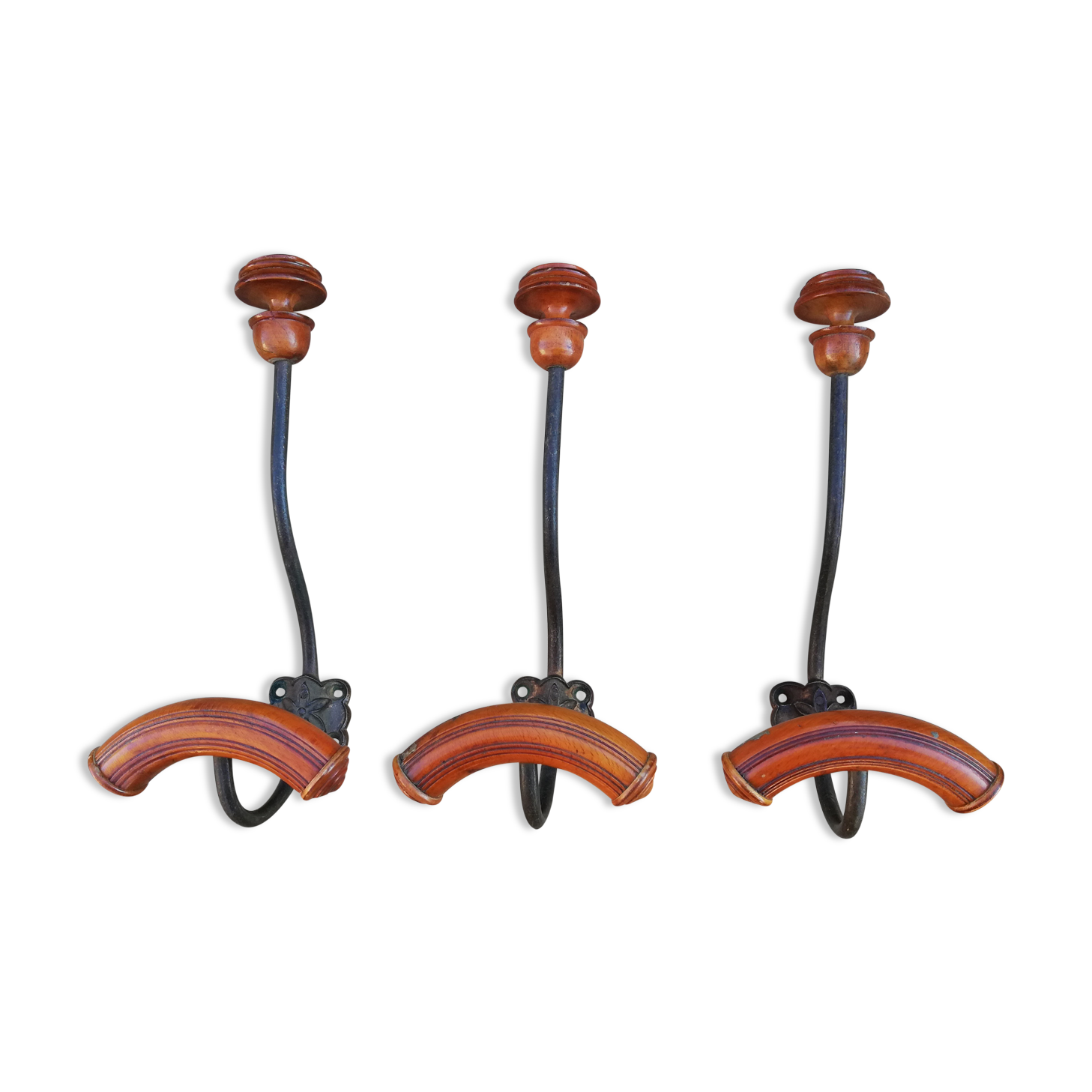 Lot of 3 hooks bistrot