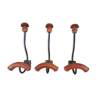 Lot of 3 hooks bistrot