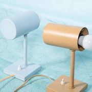 Vintage set of Danish wall lamps Fog&Mørup pastel Jo Hammerborg