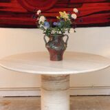 Travertine table edition Up & Up, Italy 1970