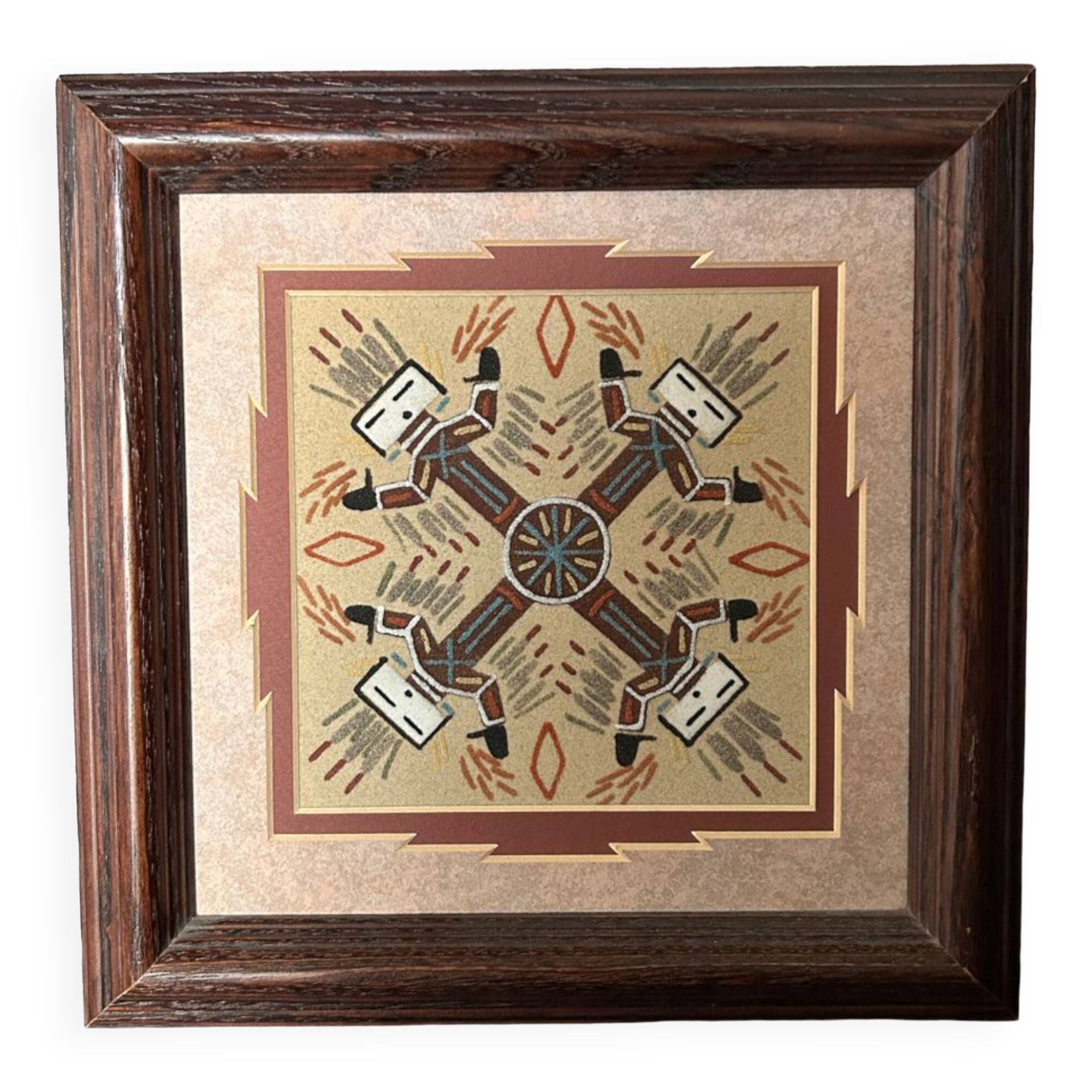 Navajo Native American Sand Painting