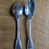 Box of 10 Ercuis spoons, Maintenon model
