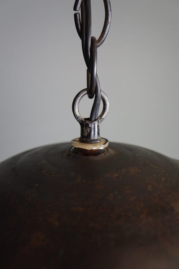 Brutalist suspension lamp Nanny Still McKinney, 1960