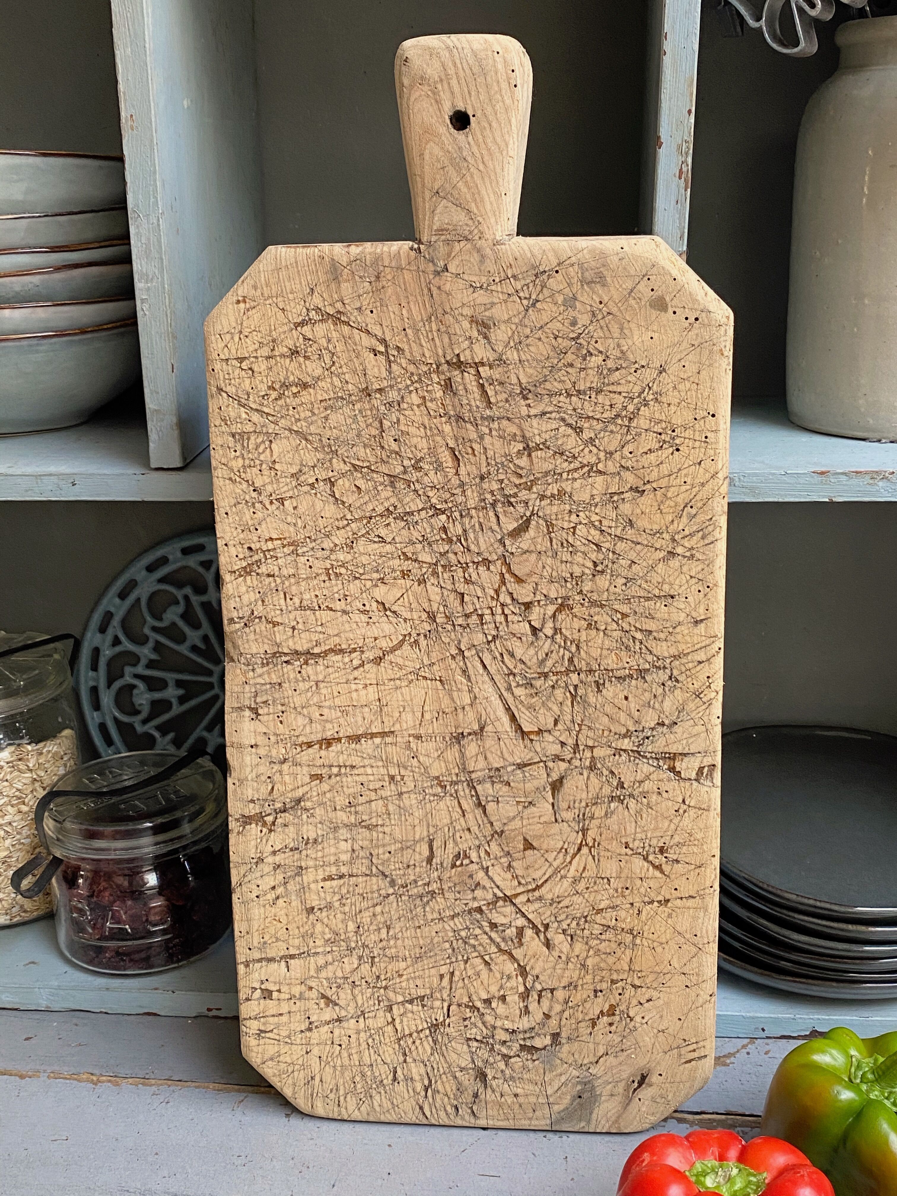 Cutting board, kitchen log
