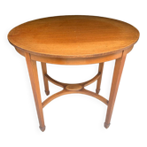 Oval side table