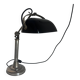 Vintage 1930 Pirouett Art Deco black opaline lamp - 45 cm