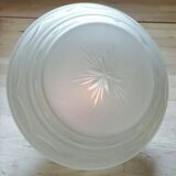 Globe de lampe vintage soucoupe