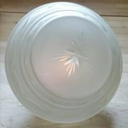 Globe de lampe vintage soucoupe