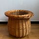 Panier cache pot osier