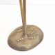 Great Blue Heron XL Golden Brass Ht 48cm