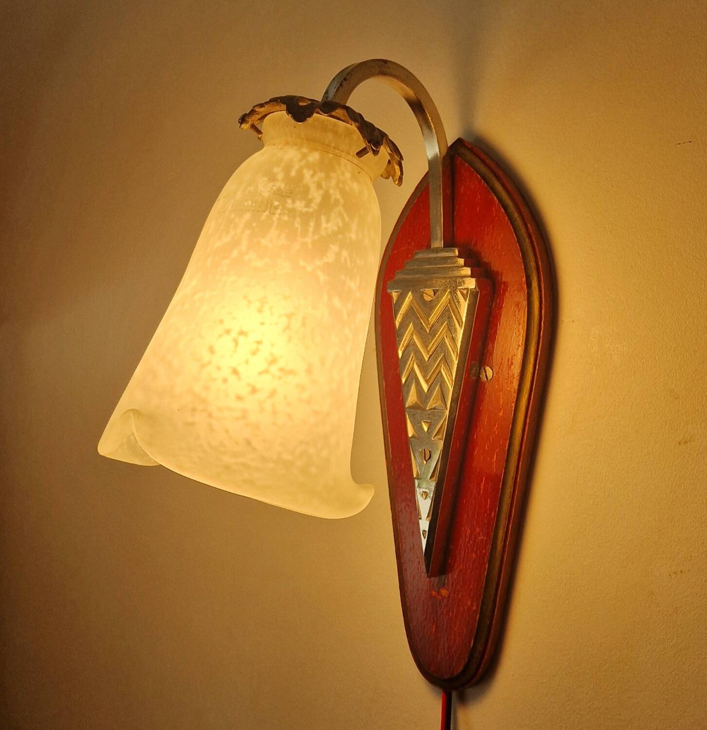 Art Deco wall light by Müller Frères - Circa 1920