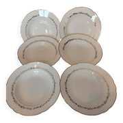 Set of 6 Willeroy and Boch soup plates