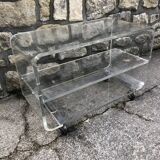 Plexiglass coffee table 1970