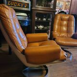 Pair of 70s armchairs