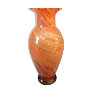 Vase vintage torsade