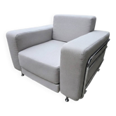 Softline silver grey armchair