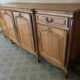 Grand buffet enfilade in Louis XV style in cherry wood – 240 cm