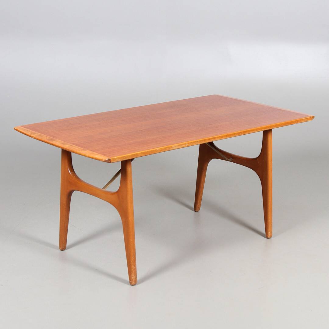 TABLE BASSE TECK WESTBERGS 1960 Suède