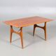 TABLE BASSE TECK WESTBERGS 1960 Suède