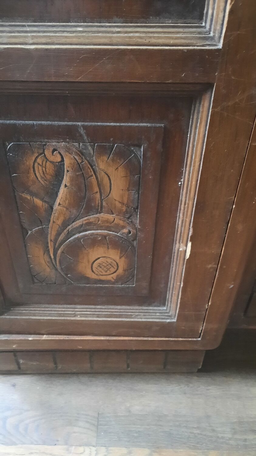 Art deco style wardrobe