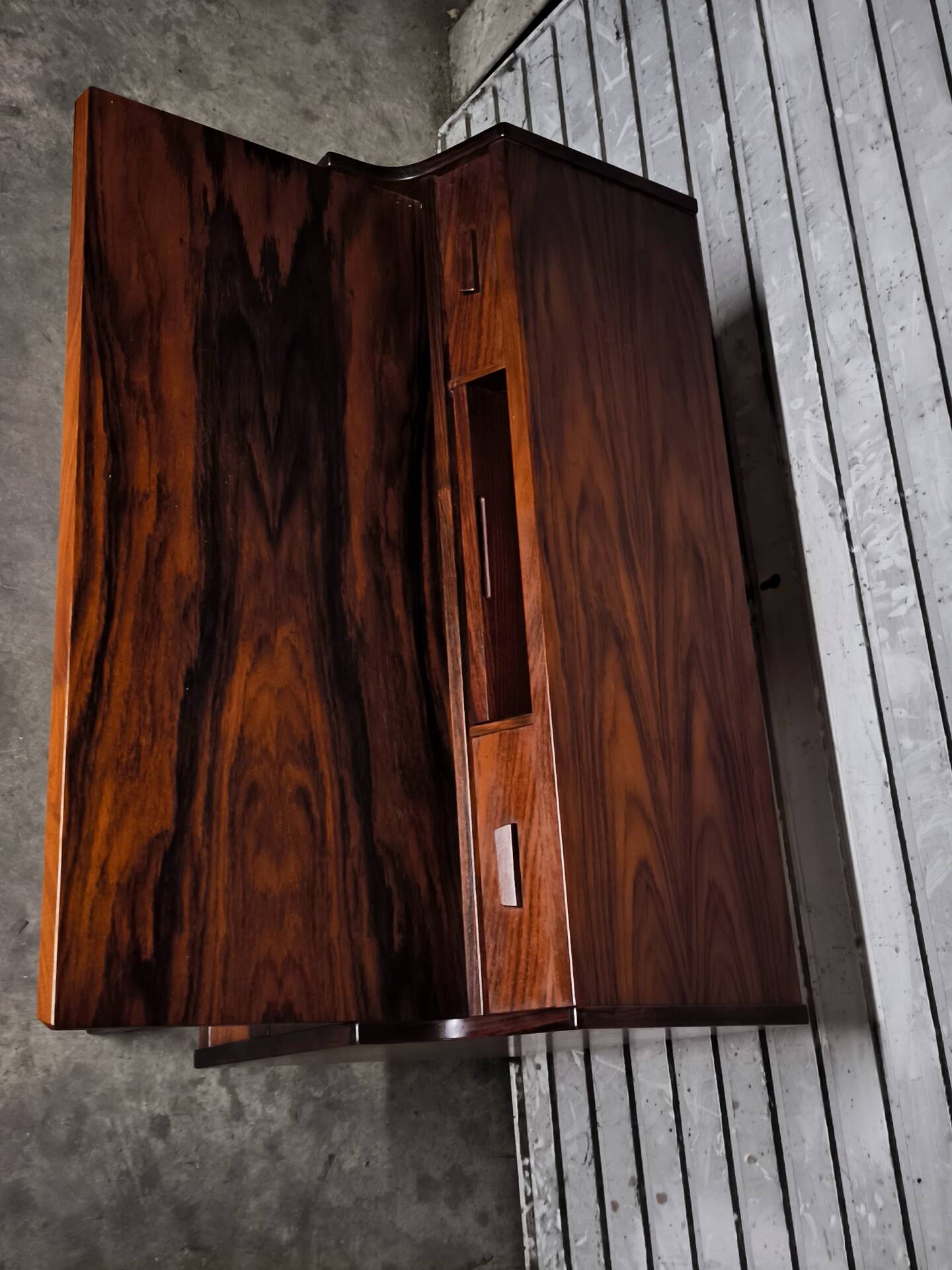 Vintage Scandinavian secretary Arne Wahl Iversen 1960 rosewood