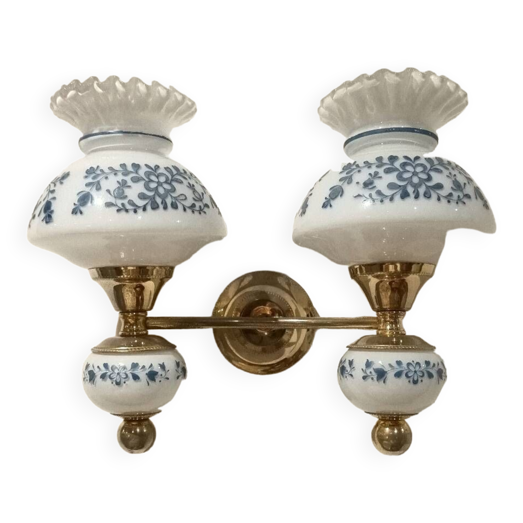 Vintage double wall light