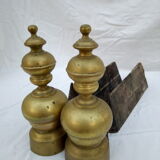 Pair of Louis Philippe period bronze channels