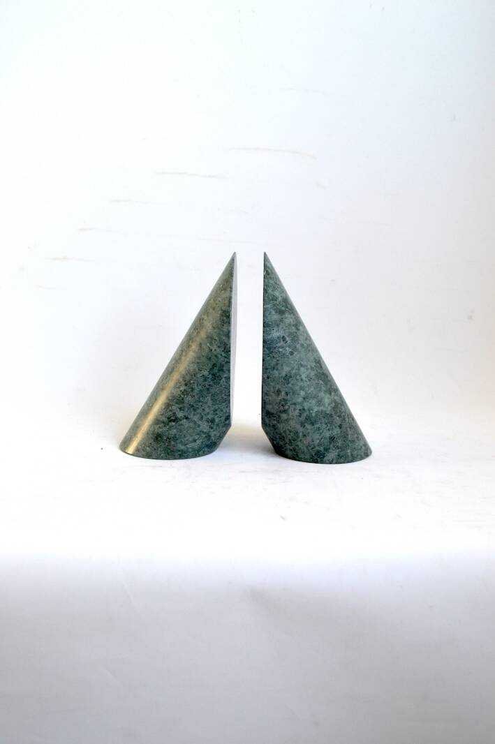 Marble bookends