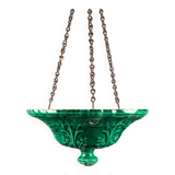 Hanging planter in Majolica slip