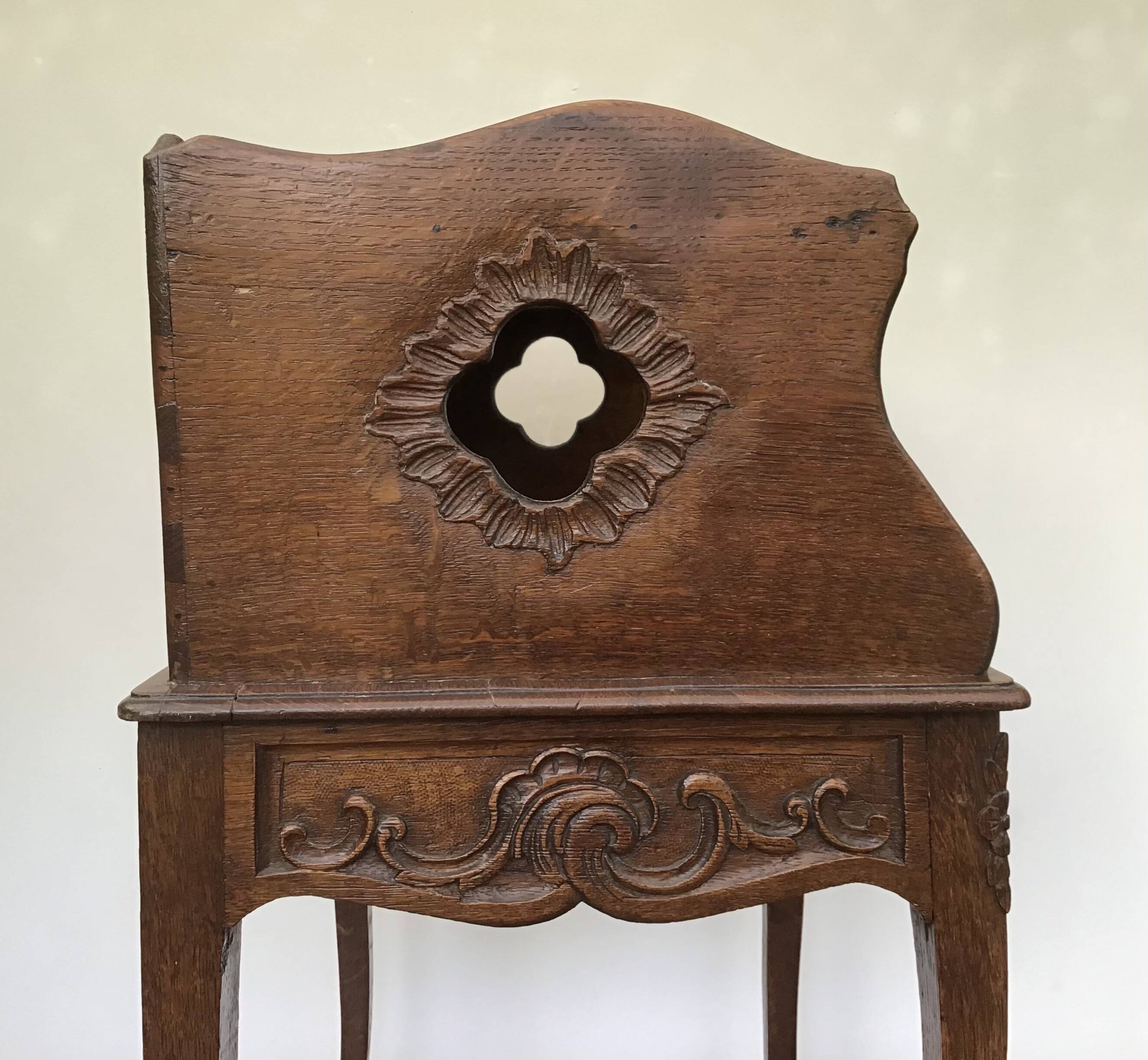 Bedside table - Oak - Louis XV Style - 19th century