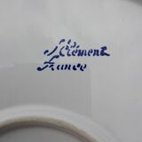 Faience pie dish of Saint Clement