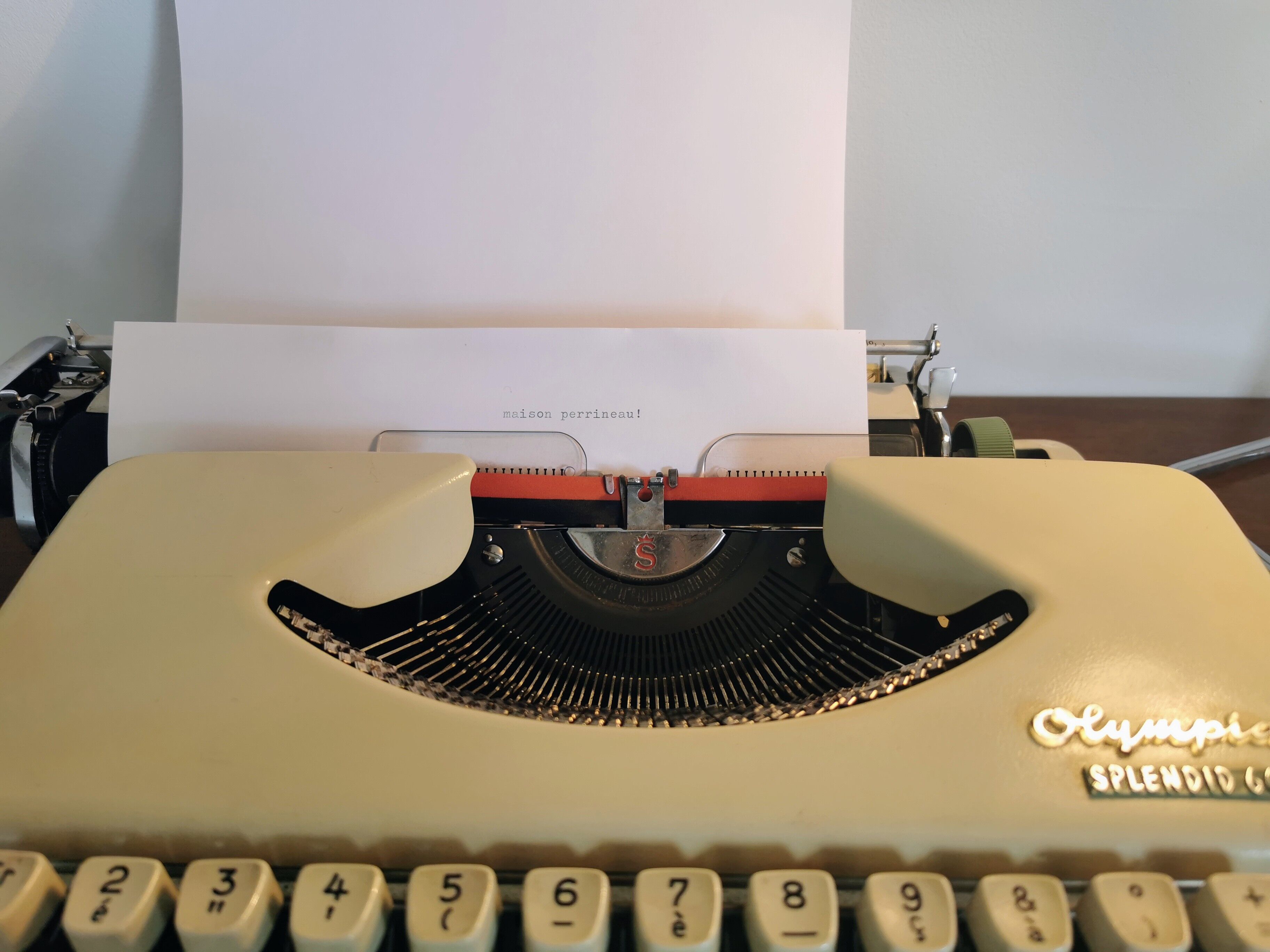 Typewriter Olympia Splendid 66