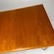 Vintage Cherrywood Dining Table Extendable 1960s Mid-Century