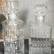 PRODUCT BHV Vintage glass round whiskey carafe