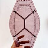 Vintage Art Deco compartmentalised plate