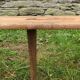 Ancien banc de ferme