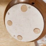 Pied de lampe boule en grès
