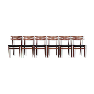 Lot de 6 chaises de Johannes Andersen,